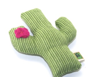Organic Catnip Toy Flowering Cactus