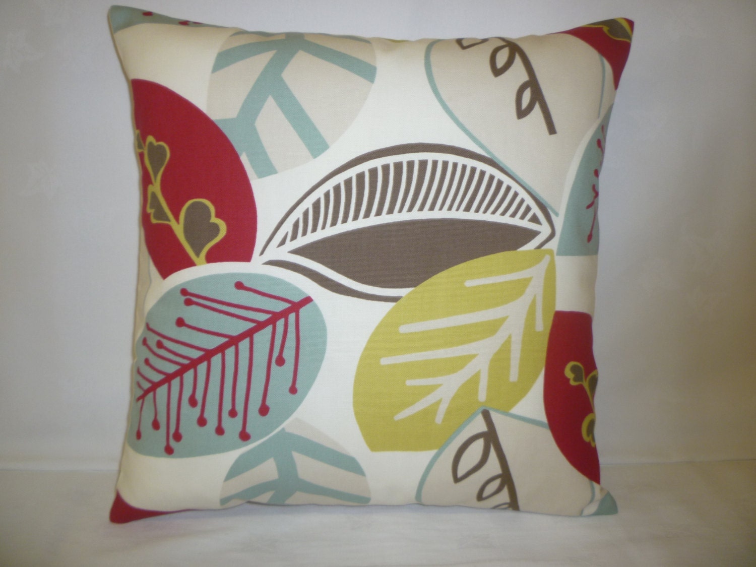 5 x Pillow Covers Blue Red Green Designer Cushion Covers Throw