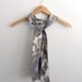 Vintage Blue Paisley Ascot Tie