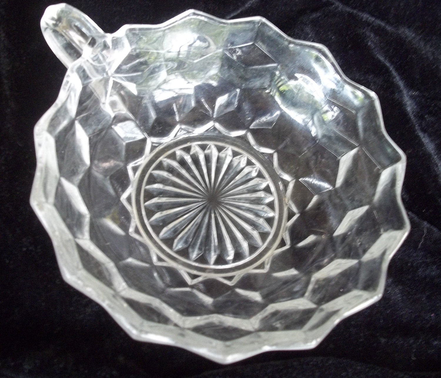 Vintage Fostoria American Pattern Candy Dish by VintageCoolETC
