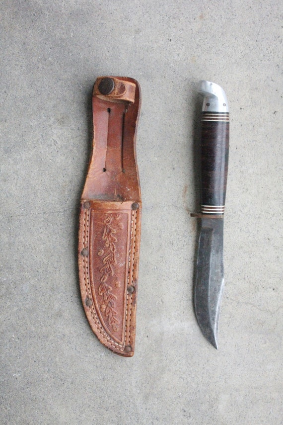 Vintage 50's/60's Hunting Knife by Western by mountainmantrading