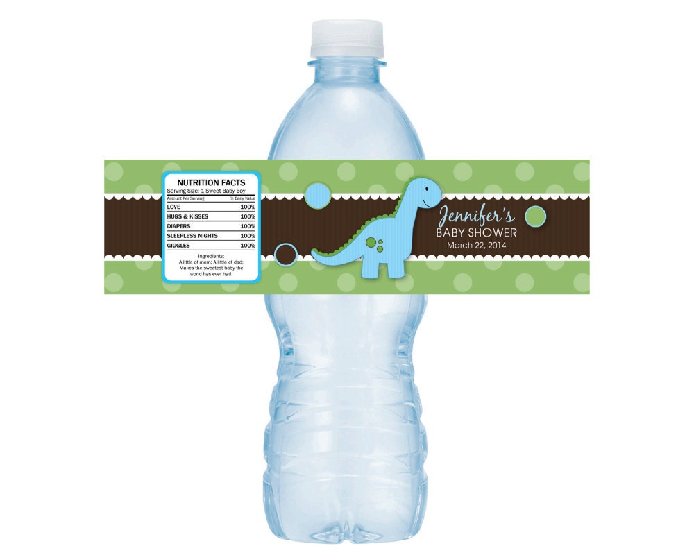 dinosaur water bottle labels dinosaur decor dinosaur