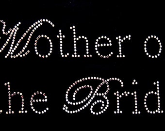 Mother of the Bride Chic Rhinestone Tank Top or Tee, Mother of the Bride Tank, Mother of the Bride Tee, Mother of the Bride Shirt, Mother