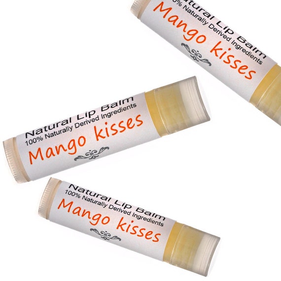 Mango lip balm, Natural lip butter