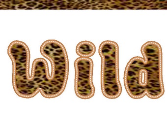 Cute lovely Monogram Font machine embroidery applique designs, download - cps, letters and numbers 2 1/2 and 4 inches