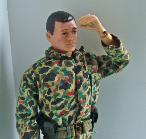 medic joe figure action gi Doll 1964 Action Vintage G.I. Copyright Joe Hasbro Figure by