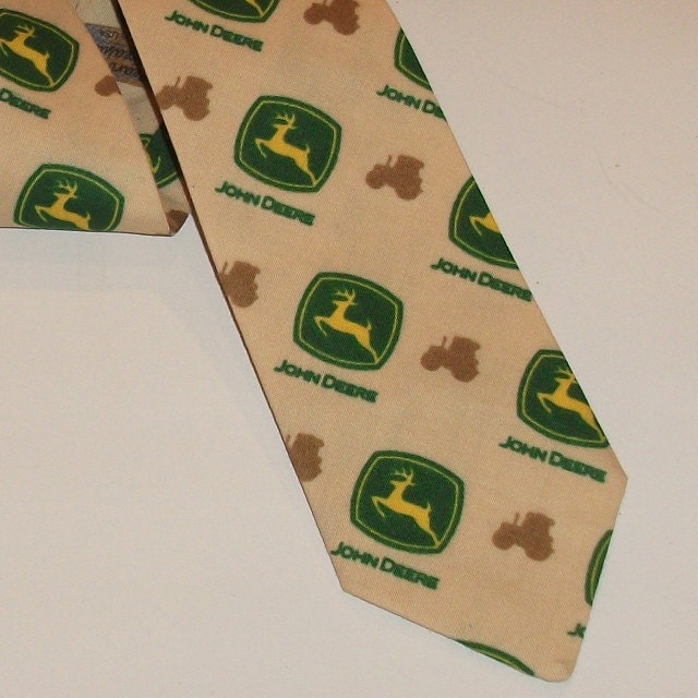 John Deere cotton neck tie