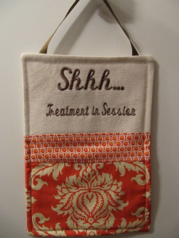 Spa Door Hanger choose fabric