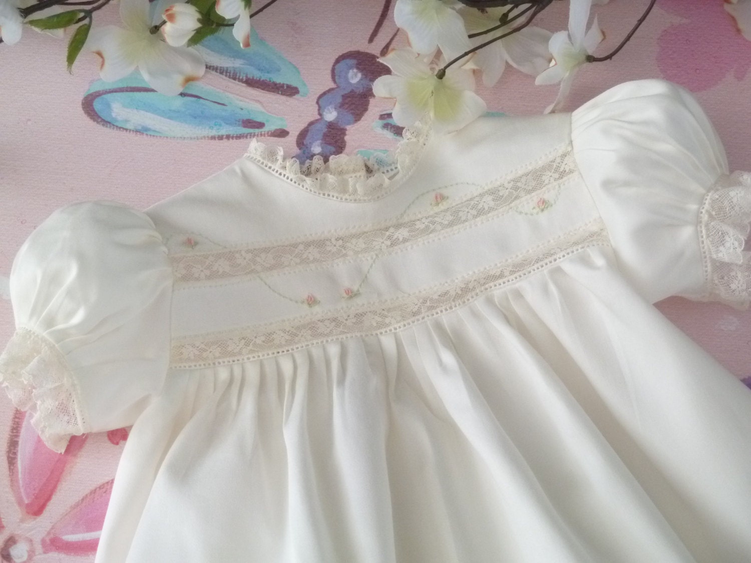 Heirloom Baby Dress and Bloomers
