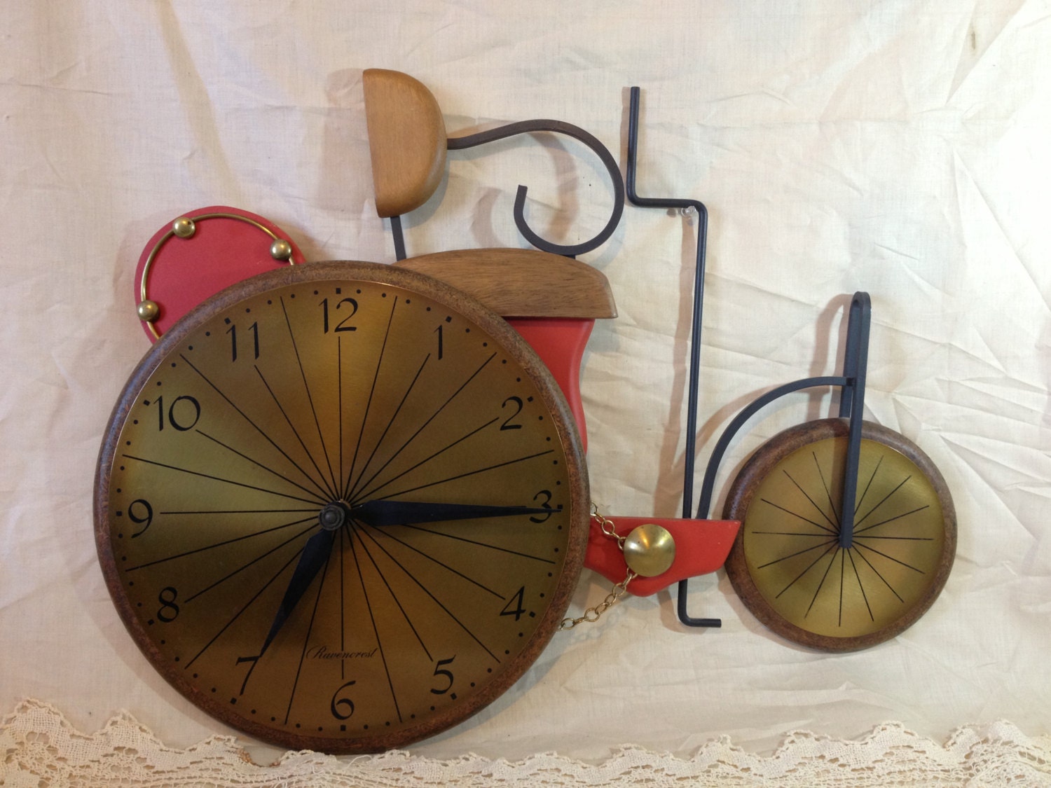 Tractor Clock Vintage Clock Collectible Clocks