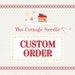 special custom order for Kathy : counted cross stitch diy