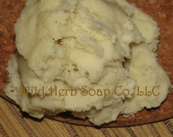 Unrefined SHEA BUTTER, 8 oz, Ghana Fair Trade Organic, AAA Quality - (8 oz. size) Half Pound of Creamy Natural Goodness