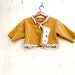 SALE shrug, eco, golden mustard sweater, citrine honey Vintage russet caramel lace Felted wool Style, rustic cardigan