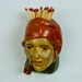 Vintage Chalkware Sailor Match Holder
