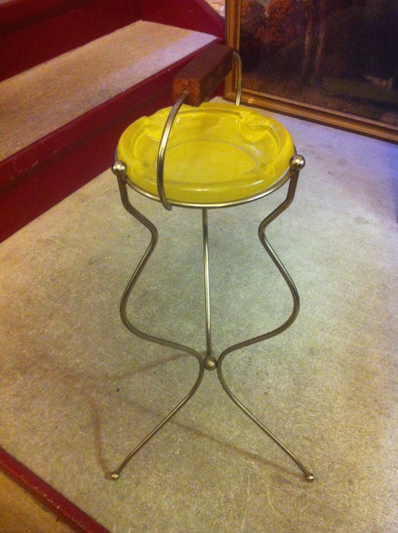 Vintage Ashtray Stand by BOBBLESnBLING on Etsy