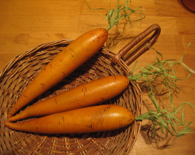 Carrots from Gourds