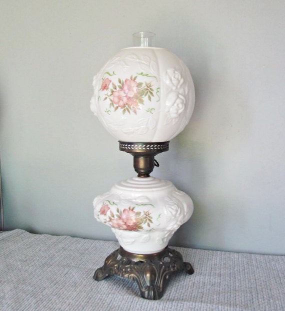 Vintage Lamp Double Globe Romantic Lighting by ClassicRetro