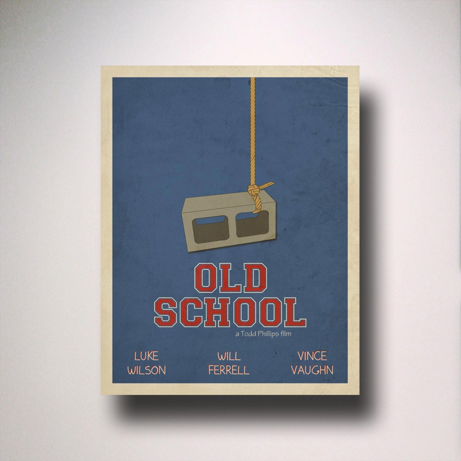 Man Cave Wall Art old school inspired minimalist movie poster / man cave / wall Man Cave Wall Art old school inspired minimalist movie poster / man cave / wall