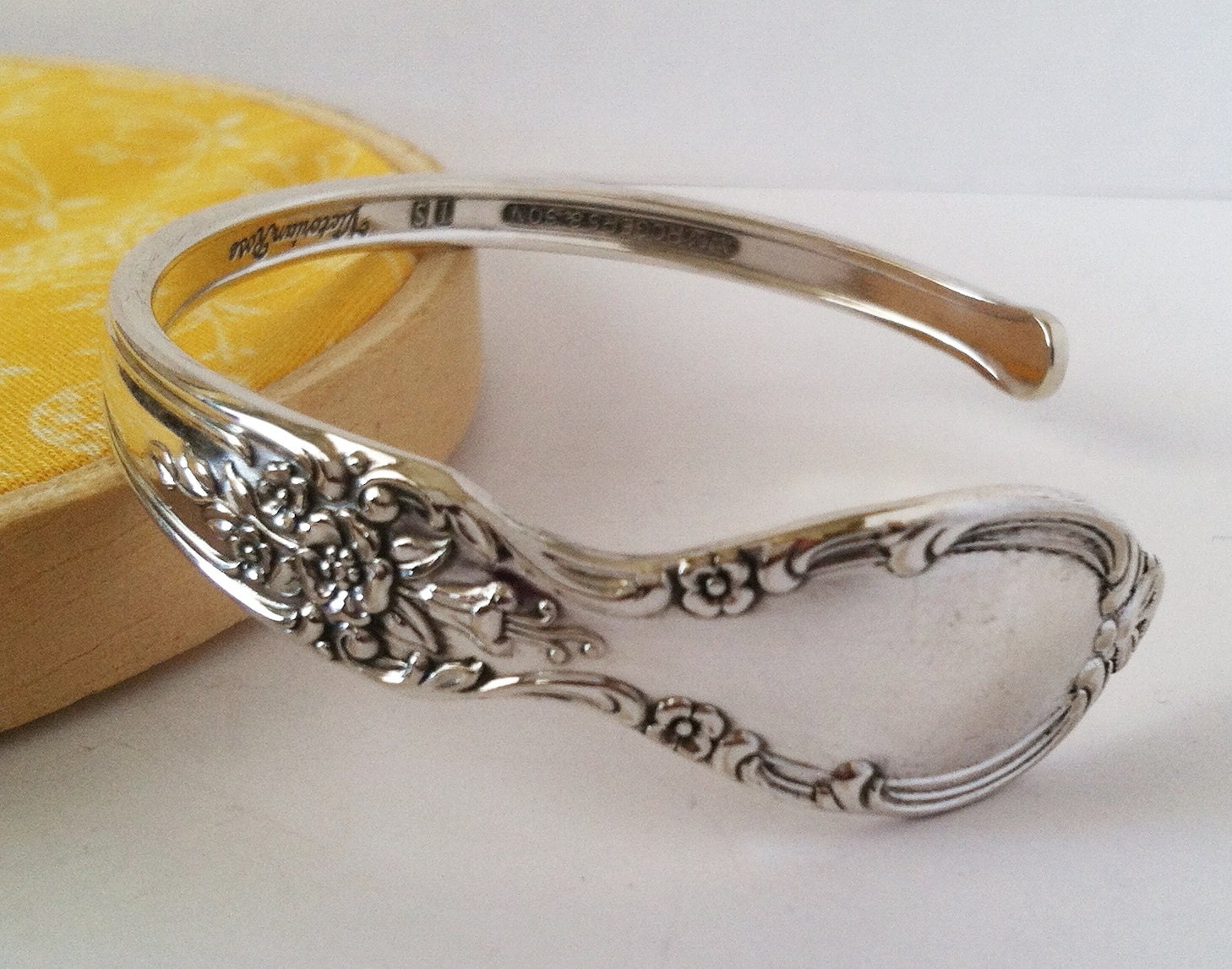 Vintage Spoon Cuff Bracelet Size Medium by OliveSpoonStudio