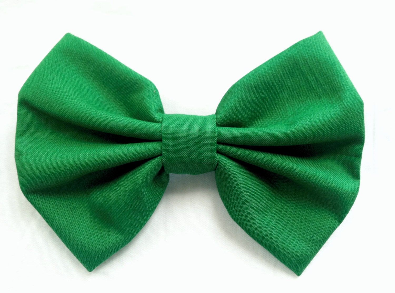 Green Hair Bow Kelly Green Hair Bow Bright by sundriedstars19