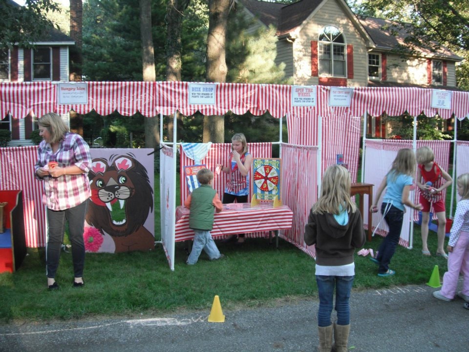 booth fall ideas carnival Frame Carnival PLANS Carnival DIY WoodlarkDesigns Booth PVC by