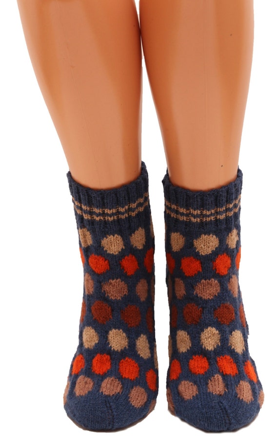 Handmade socks by warmpresents on Etsy