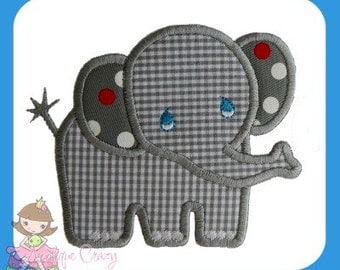 Baby Elephant Applique design