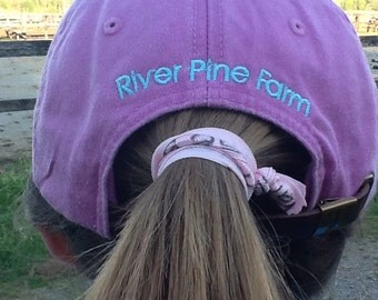 Monogram Baseball cap front/back