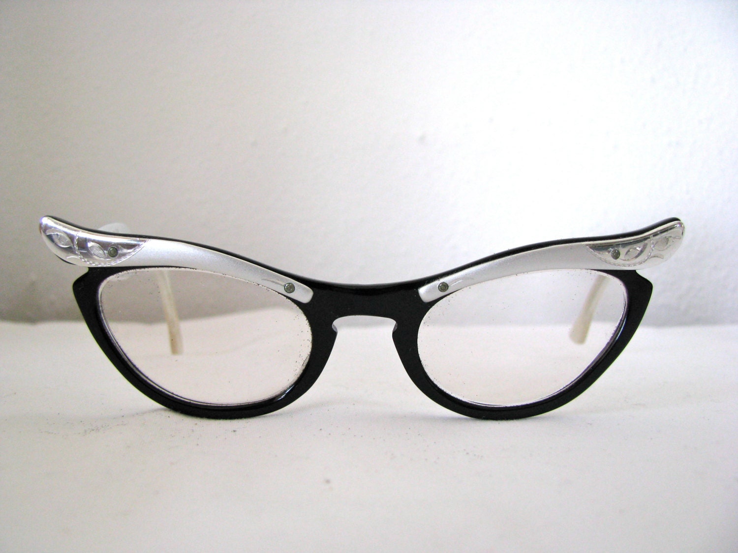 1950s Horn Rimmed Cat Eye Glasses Fantastic