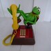 Vintage Kermit the Frog Muppets Phone from 1983