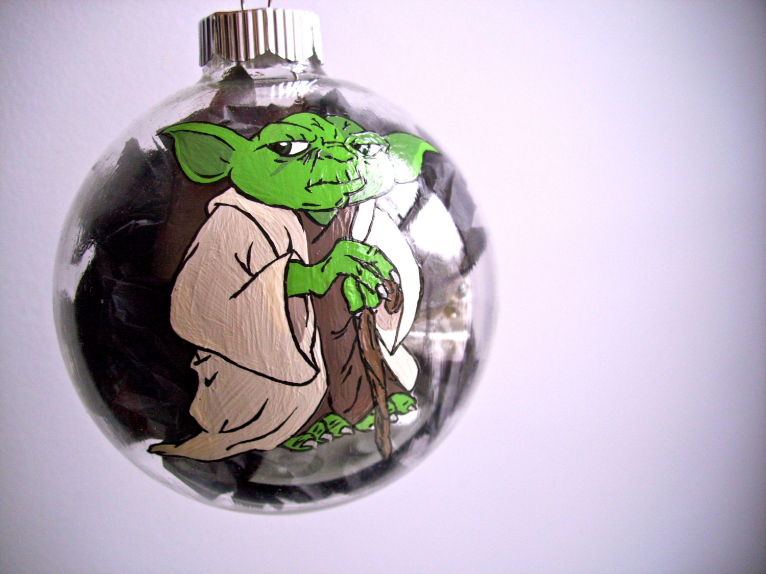 star wars yoda inspired christmas ornament by clarityartwork star wars yoda inspired christmas ornament by clarityartwork