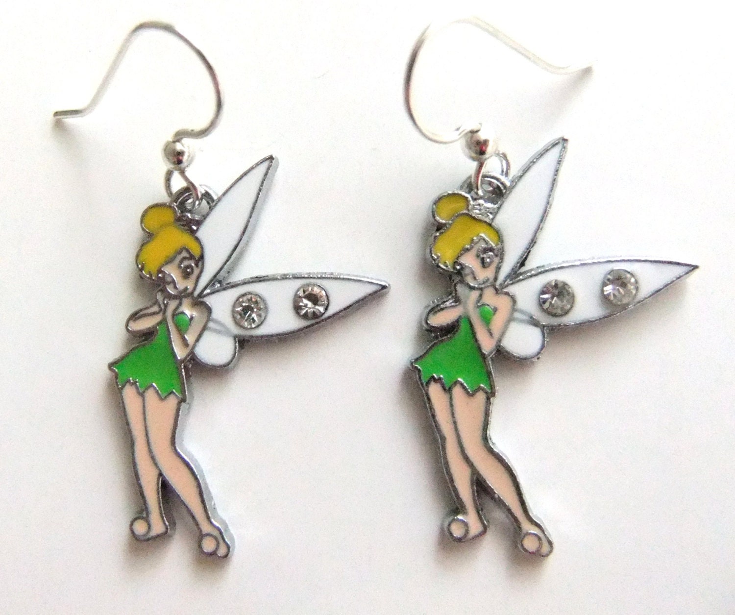 Tinkerbell Earrings Tinker Bell Fairy Earring Fairy Jewelry