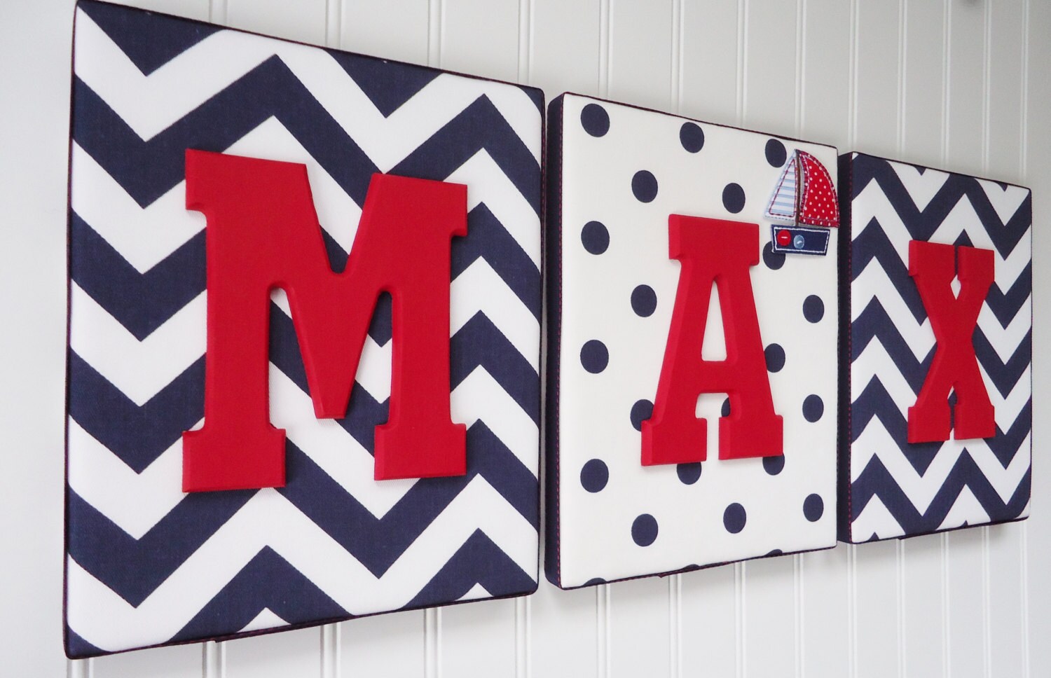 Nursery Letters Nursery Decor Upholstered Letters by fabbdesigns