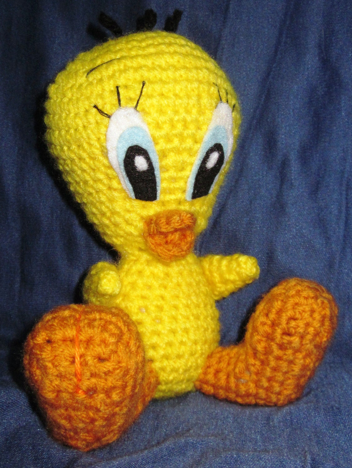 PATTERN: Tweety Bird Amigurumi crochet doll by JNArts on Etsy