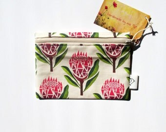 Pretty Proteas Purse