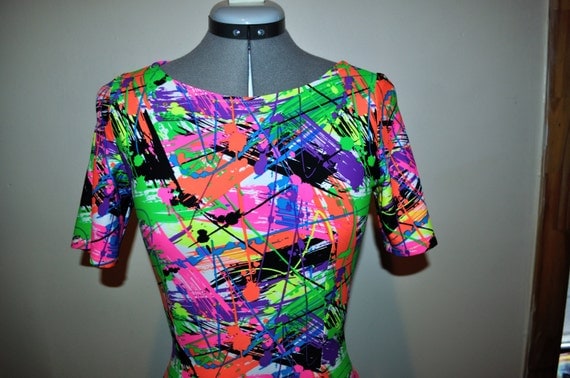 Paint Splatter Dress