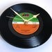 AC/DC Vinyl Record CLOCK Recycled "Rock n Roll Damnation" 7" single. Heavy Metal Gift for dad brothers son bedroom den wall decor