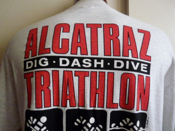 alcatraz triathlon t shirt