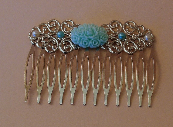 Blue Pearl Hair Comb - Sally Beauty - wide 6