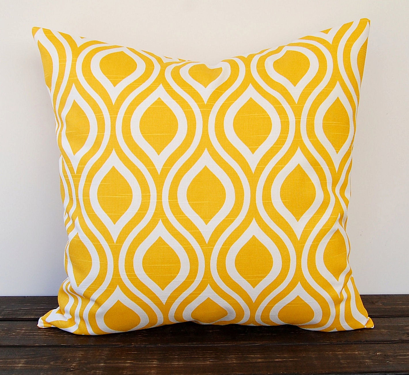 soft yellow pillow covers