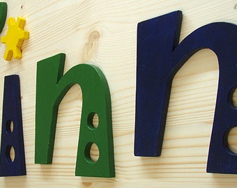 Children name Wooden letters Room decor