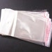 reserved for welovepm-100 OPP self adhesive seal clear plastic bags 3" X 4.5"-5554x10bags