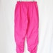 Vintage Parachute Pants // Hot Pink Track Suit Pant