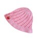 SALE: 50% OFF! Pink crochet Cloche Hat for baby Girl with Strawberry Ready to ship