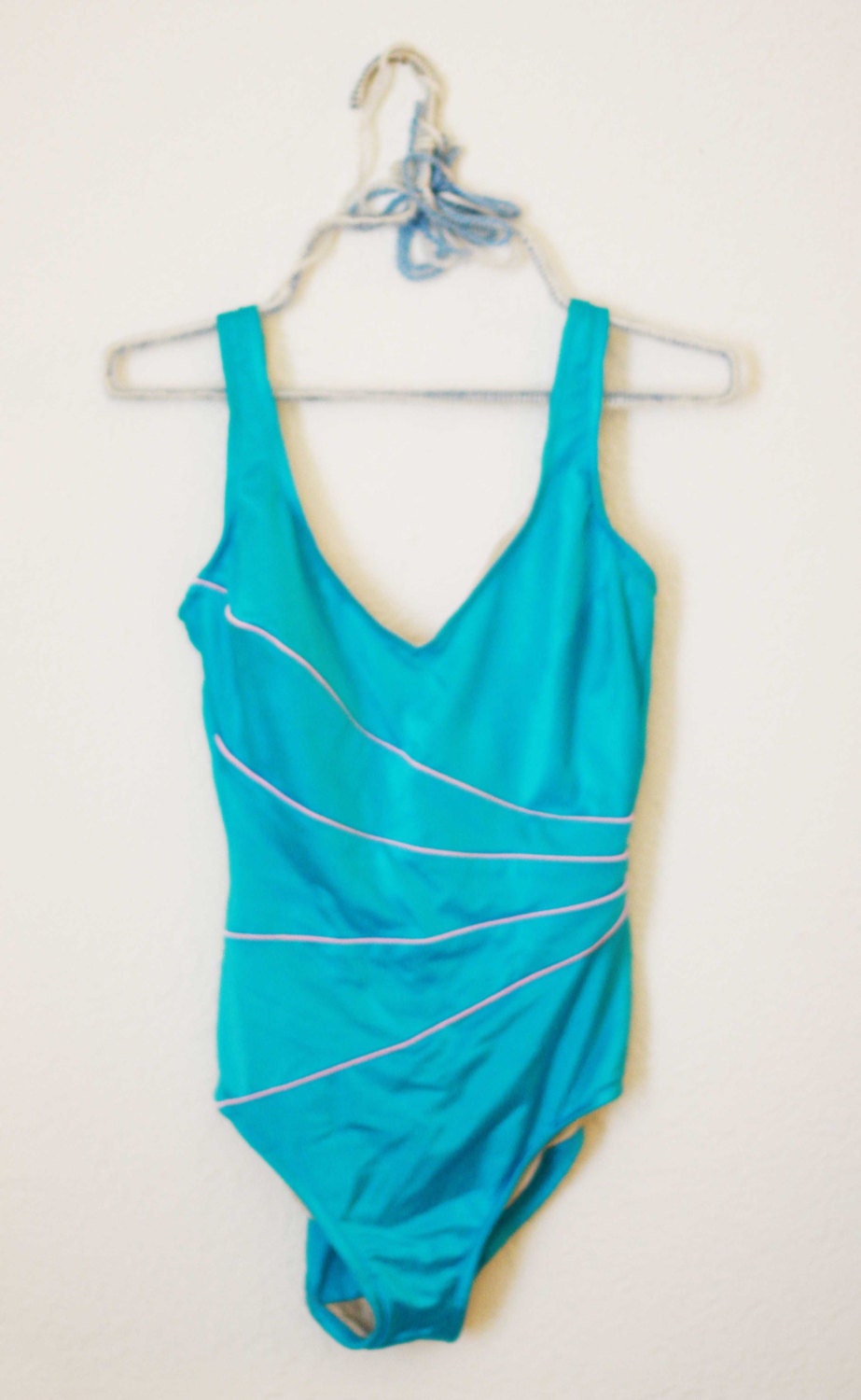 Vintage 1990s Small one piece swimsuit by elizamoonbeamvintage