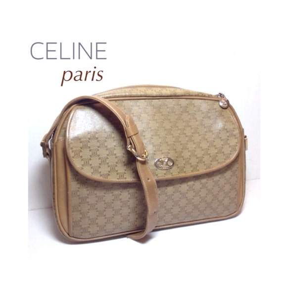 celine monogram leather bag  