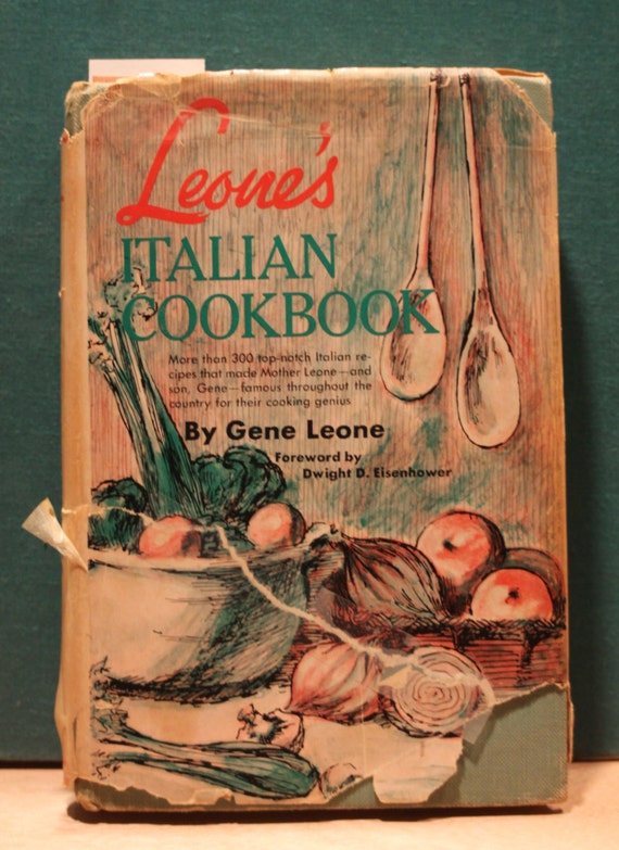 Leone's Italian Cookbook 1967 by Gene Leone