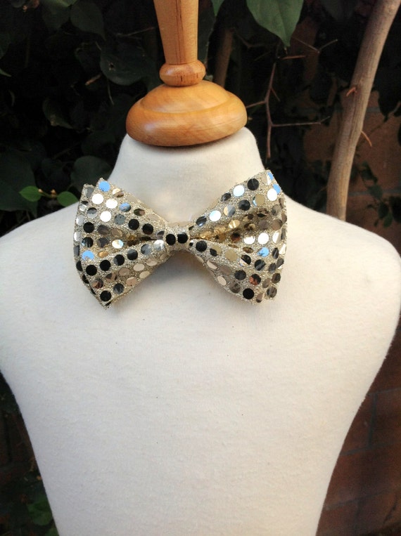 Items similar to Gold Bow tie, Shiny bow ties, Boys bow ties, Holiday