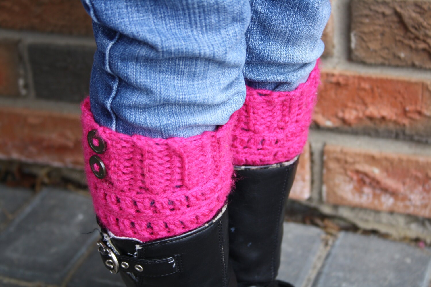 Children's Boot Cuffs. Kids Crochet Boot Cuff. Boot