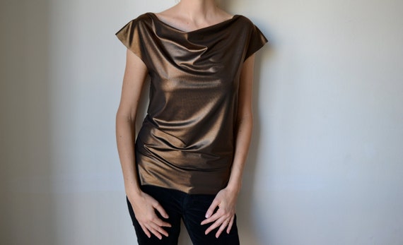 bronze colour shirt